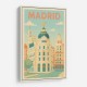 Madrid Poster Wall Art Madrid Poster Wall Art