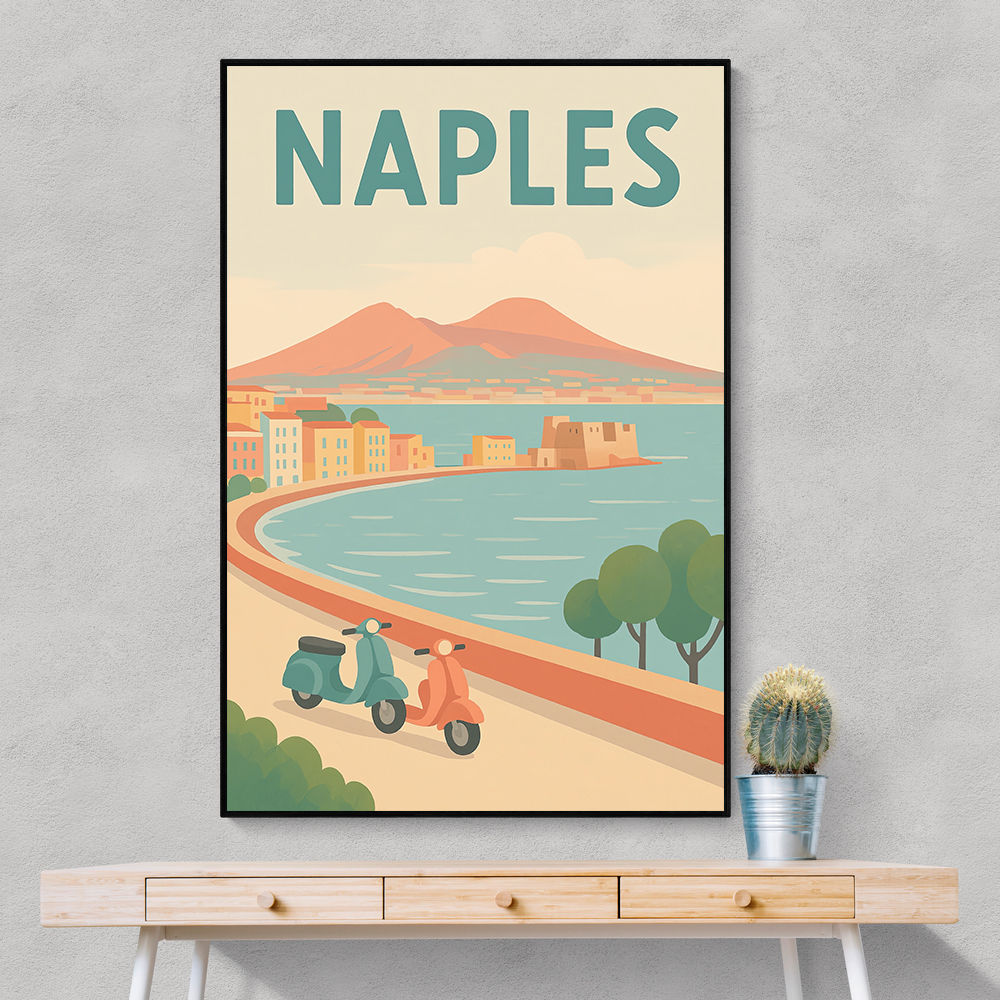 Naples Poster 1 Wall Art Naples Poster 1 Wall Art