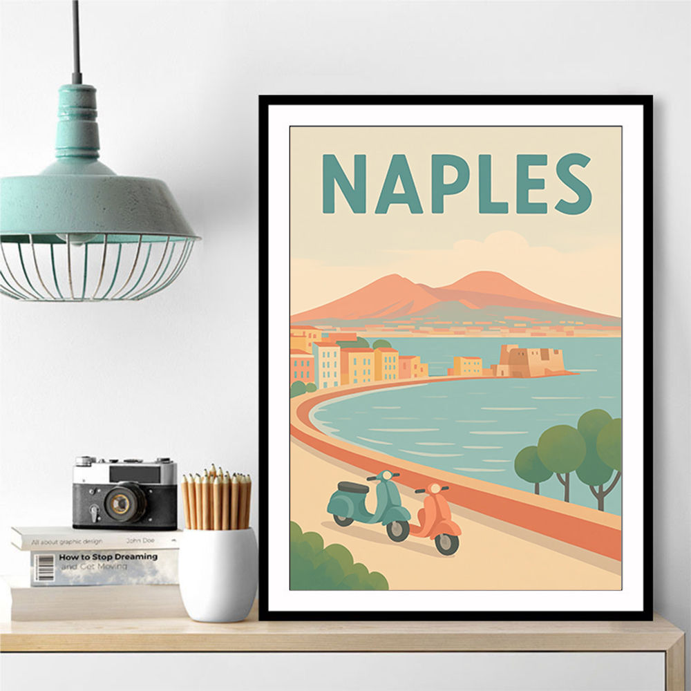 Naples Poster 1 Wall Art Naples Poster 1 Wall Art