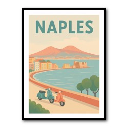 Naples Poster 1 Wall Art