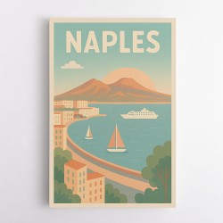 Naples Poster Wall Art