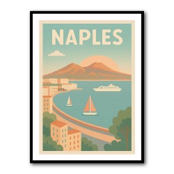 Naples Poster Wall Art
