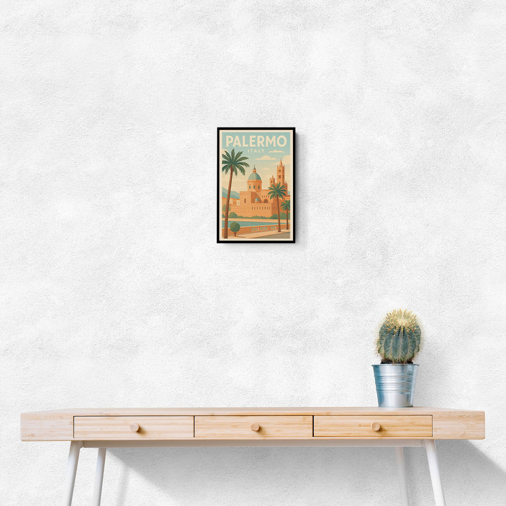 Palermo Travel Poster 1 Wall Art Palermo Travel Poster 1 Wall Art