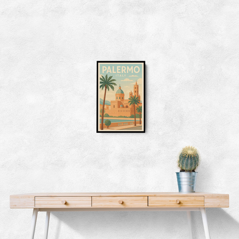 Palermo Travel Poster 1 Wall Art Palermo Travel Poster 1 Wall Art