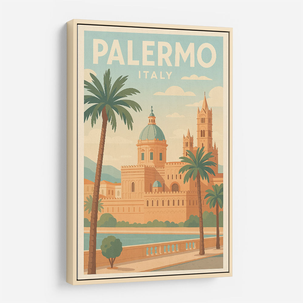 Palermo Travel Poster 1 Wall Art Palermo Travel Poster 1 Wall Art