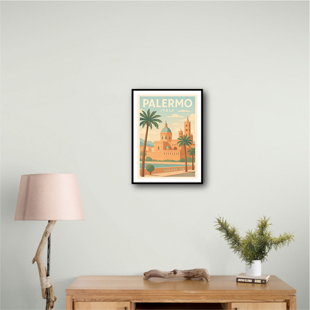 Palermo Travel Poster 1 Wall Art Palermo Travel Poster 1 Wall Art