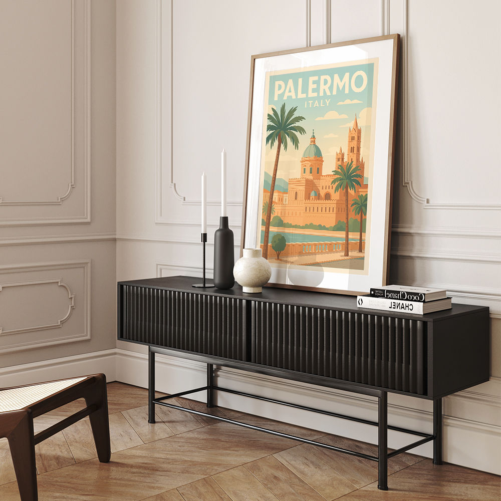 Palermo Travel Poster 1 Wall Art Palermo Travel Poster 1 Wall Art