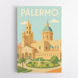 Palermo Travel Poster Wall Art