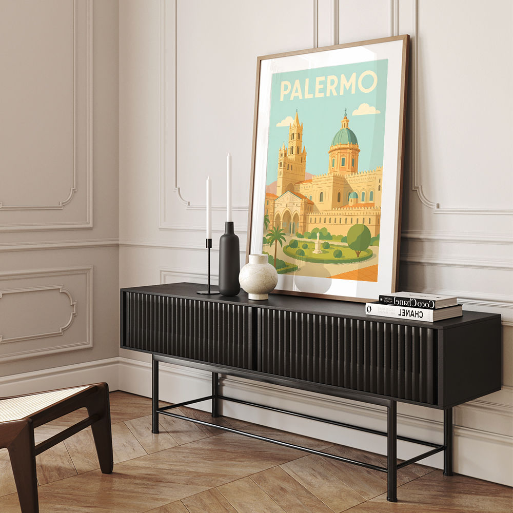Palermo Travel Poster Wall Art Palermo Travel Poster Wall Art