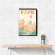 Rome Travel Poster 1 Wall Art Rome Travel Poster 1 Wall Art