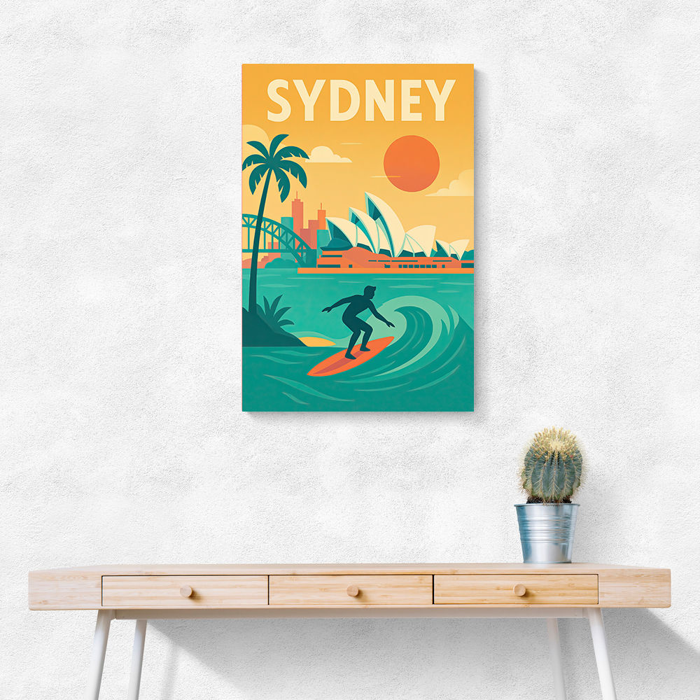 Sydney Travel Poster 2 Wall Art Sydney Travel Poster 2 Wall Art