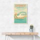 Sydney Travel Poster Wall Art Sydney Travel Poster Wall Art