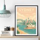 Sydney Travel Poster 5 Wall Art Sydney Travel Poster 5 Wall Art