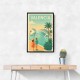 Velencia Travel Poster Wall Art