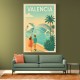 Velencia Travel Poster Wall Art