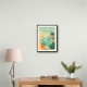 Velencia Travel Poster Wall Art