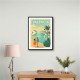 Velencia Travel Poster Wall Art