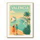Velencia Travel Poster Wall Art