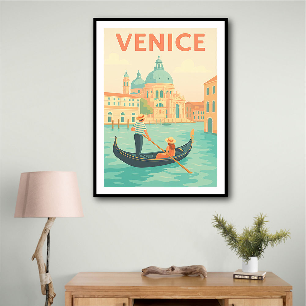 Venice Modern Travel Wall Art Venice Modern Travel Wall Art