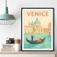 Venice Modern Travel Wall Art Venice Modern Travel Wall Art