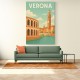 Verona Travel Poster 1 Wall Art