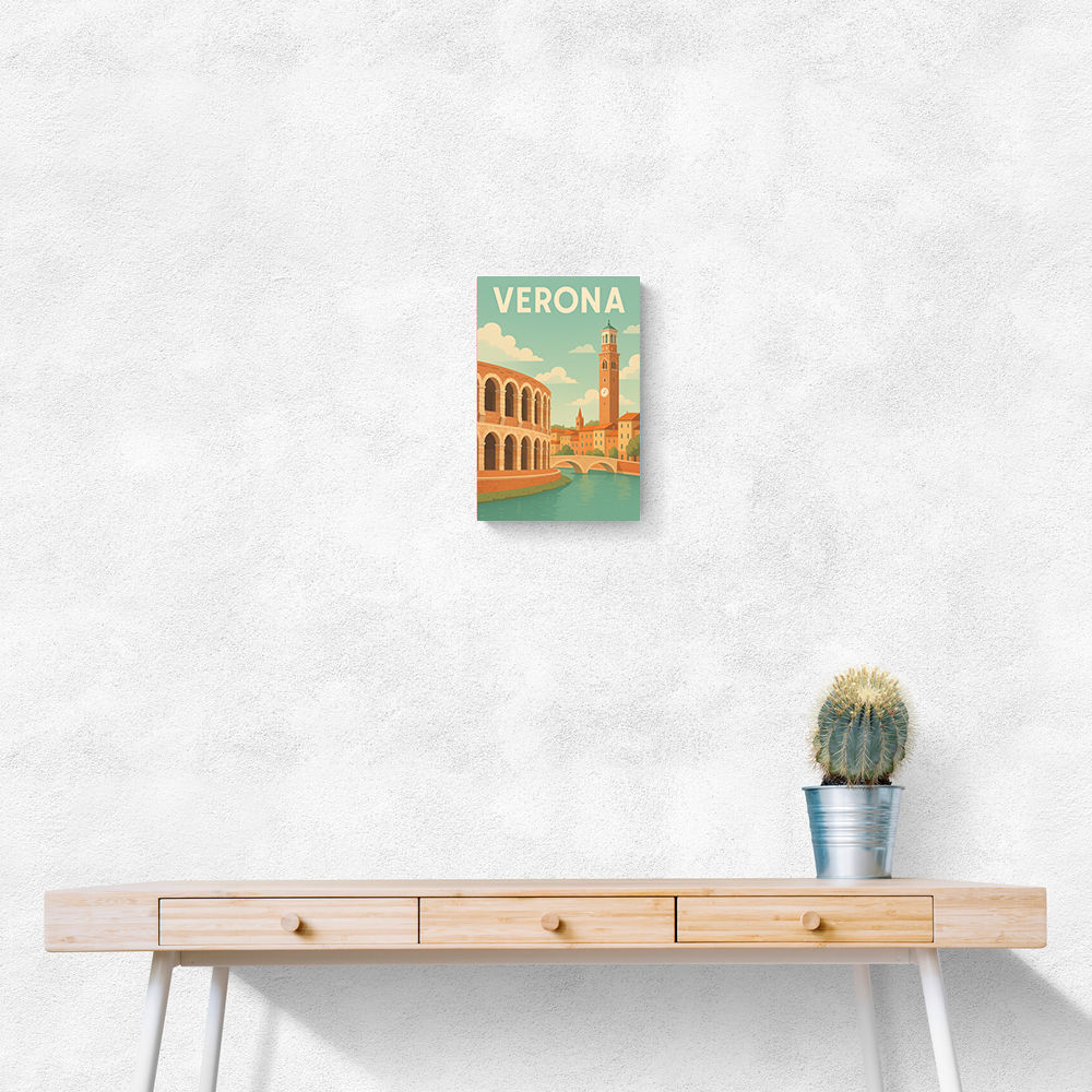 Verona Travel Poster 1 Wall Art