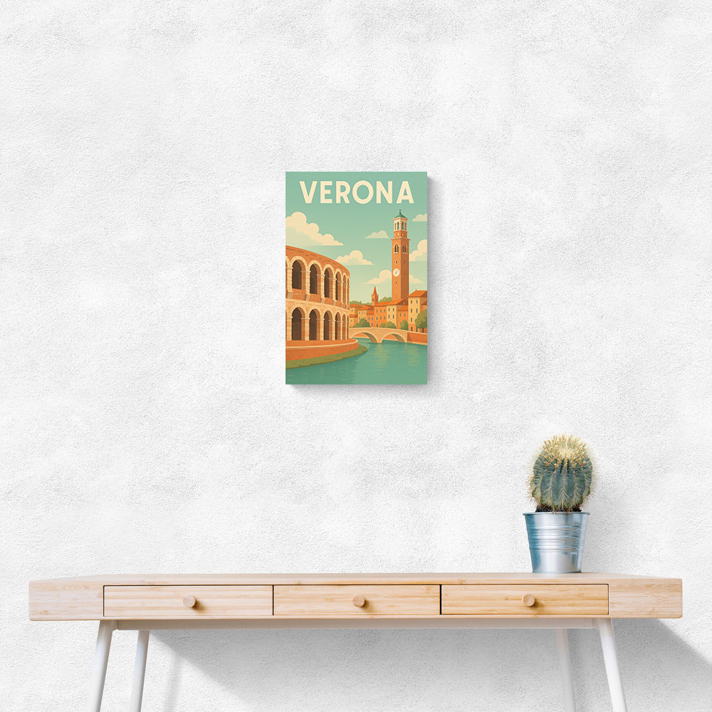 Verona Travel Poster 1 Wall Art