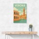 Verona Travel Poster 1 Wall Art