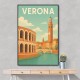 Verona Travel Poster 1 Wall Art