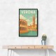 Verona Travel Poster 1 Wall Art