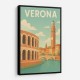 Verona Travel Poster 1 Wall Art