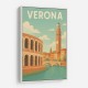 Verona Travel Poster 1 Wall Art