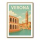 Verona Travel Poster 1 Wall Art