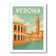 Verona Travel Poster 1 Wall Art