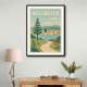 Wellington Modern Travel Poster 1 Wall Art
