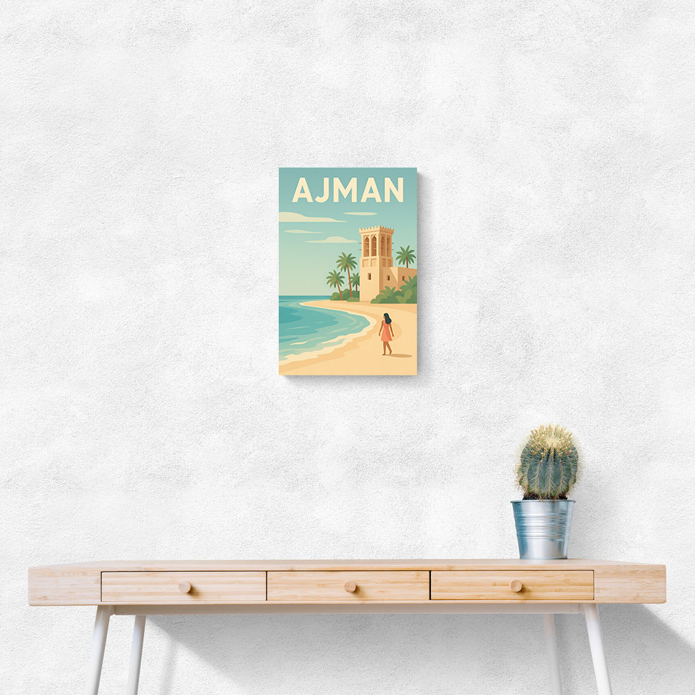 Ajman Travel Poster Wall Art
