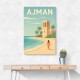Ajman Travel Poster Wall Art