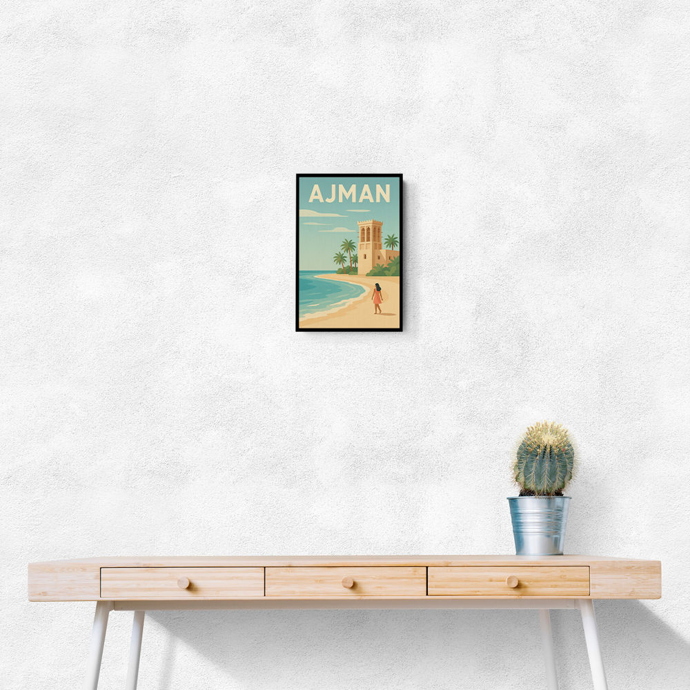 Ajman Travel Poster Wall Art