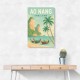 Ao Nang Travel Poster Wall Art