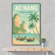 Ao Nang Travel Poster Wall Art