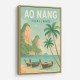 Ao Nang Travel Poster Wall Art