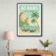 Ao Nang Travel Poster Wall Art