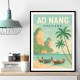Ao Nang Travel Poster Wall Art
