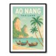 Ao Nang Travel Poster Wall Art