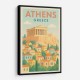Athens Greece Travel Poster 1 Wall Art Athens Greece Travel Poster 1 Wall Art
