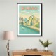 Bilbao Travel Poster Wall Art Bilbao Travel Poster Wall Art