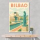 Bilbao Travel Poster 1 Wall Art Bilbao Travel Poster 1 Wall Art