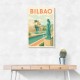 Bilbao Travel Poster 1 Wall Art Bilbao Travel Poster 1 Wall Art