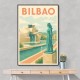 Bilbao Travel Poster 1 Wall Art Bilbao Travel Poster 1 Wall Art