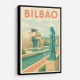 Bilbao Travel Poster 1 Wall Art Bilbao Travel Poster 1 Wall Art